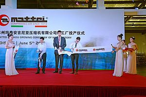 La Ing. Enea Mattei inaugura una filiale in Cina