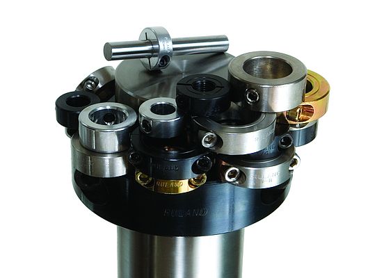 Collari di serraggio e di regolazione di Ruland in diverse versioni, dimensioni e materiali con fori di dimensioni comprese tra 3 mm e 150 mm