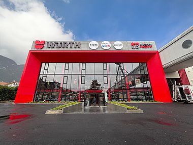 Würth Italia inaugura il suo store a Egna
