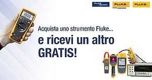 Fluke rinnova l'offerta "Acquista uno strumento Fluke e ricevine un altro in omaggio" per l'autunno