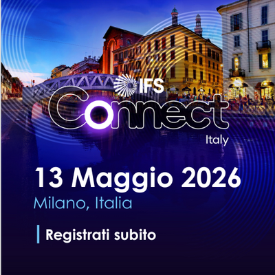 IFS Connect 2026 arriva in Italia!