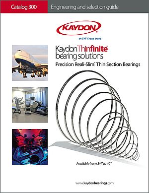 Kaydon pubblica il nuovo catalogo cuscinetti