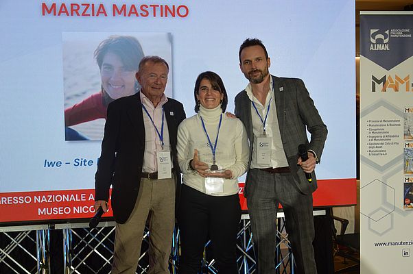 Marzia Mastino riceve la menzione speciale nel corso dell’Italian Maintenance Manager Award 2022