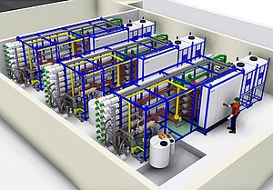Impianti di desalinizzazione innovativi per la fornitura di acqua potabile