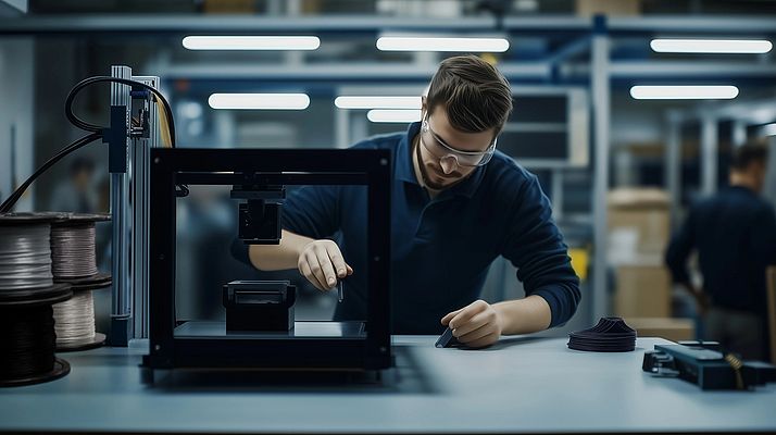 Estrema flessibilità nella produzione di pezzi: nei contesti industriali, le stampanti 3D offrono numerose possibilità di impiego.