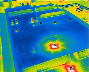 Ispezioni termografiche su tetti industriali
