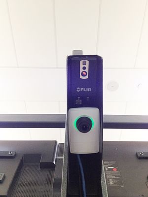 Utilizzo di termocamere per la sicurezza dei sistemi aeroportuali