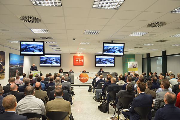 La sala conferenze del Malpensa Center ha ospitato più 100 persone tra Energy Manager e professionisti del settore