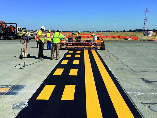 La manutenzione sulle infrastrutture di volo aeroportuali