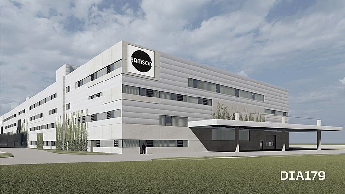 A look into the future of the SAMSON AG: The new company headquarter moves to Offenbach am Main.