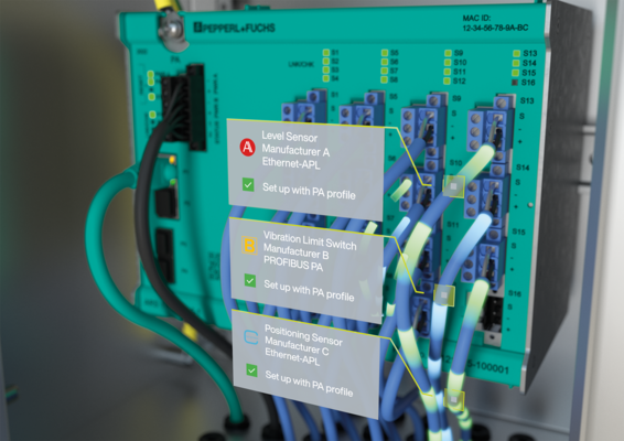 Continuous Physical Layer Monitoring with Ethernet APL Switch
