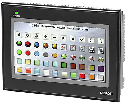 Display clarity and support for vector and bitmap images makes Omron’s HMI ideal for interfacing with complex installations