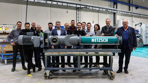 First Pump assembled in the new Netzsch Plant in Waldkraiburg