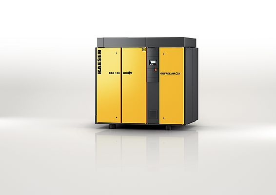 Rotary Screw Compressors With Small Footprint