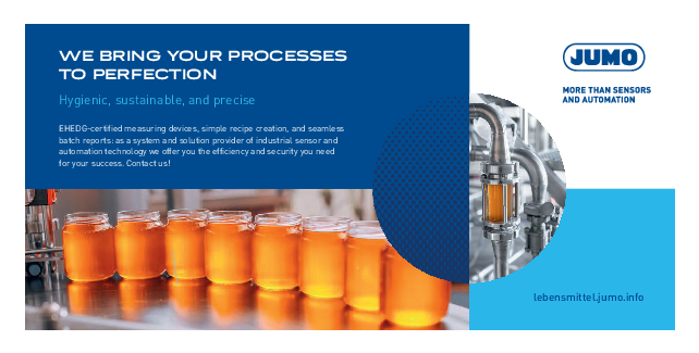 WE BRING YOUR PROCESSES TO PERFECTION