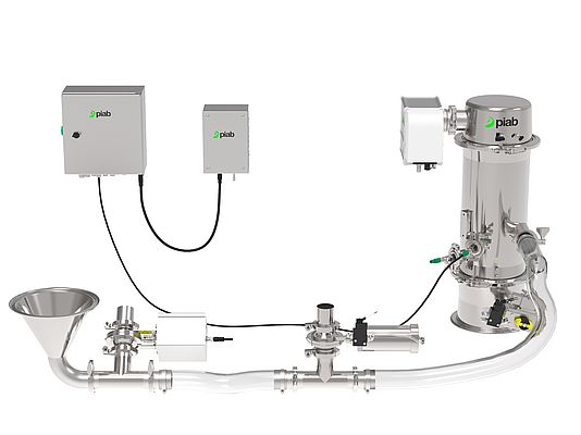piFLOW®p SMART – the “Changeover Champion” does not require manual process adjustment as this worlds-first is able to autotune the conveying process.