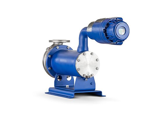 To further improve operational safety and reliability, all Non-Seal canned motor pumps are equipped with the E-monitor, which indicates the wear condition of the slide bearings during pump operation and thus enables predictive maintenance. (C): LEWA GmbH