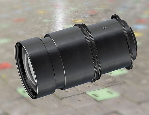Resolve Optics Model 357 10x zoom radiation tolerant lens for colour CMOS cameras