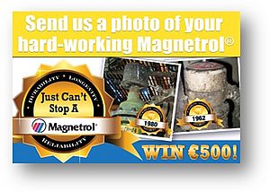 Magnetrol Communicates the Start of the “Just Can’t Stop a Magnetrol” Contest
