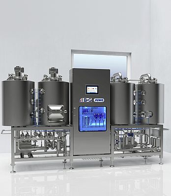 A compact and automated design for brewing processes that deliver quality of the highest standards.  all pictures: JUMO