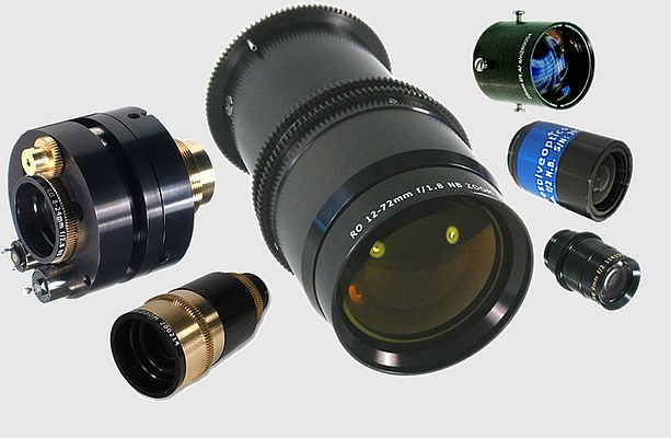 A range of specialist lenses for different kinds of applications from Resolve Optics