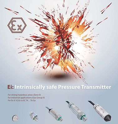 EI: Intrinsically Safe Pressure Transmitter