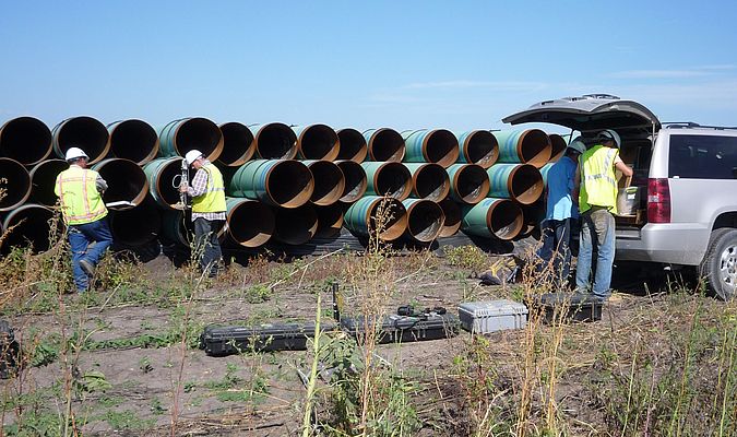 Inspections of pipeline installations