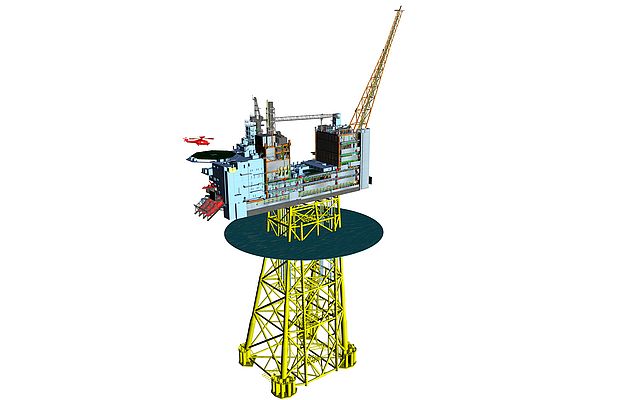Oil and gas platform