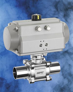 New stainless steel ball valves for use in hygienically demanding applications