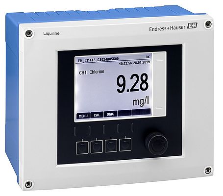 Liquiline - The multi-parameter, multi-channel transmitter enables plug & play of all sensors required for disinfection monitoring