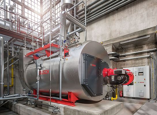 New steam boiler system at Park & Bellheimer's brewery in Pirmasens