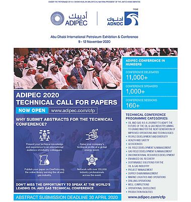 ADIPEC - Abu Dhabi International Petroleum Exhibition & Conference November 9 - 12 2020