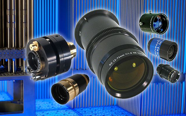 A selection of Resolve Optics radiation tolerant lenses