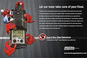 iNet, Ind'l scientific's gas detection as a service solution