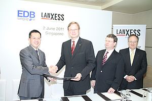 LANXESS selects Singapore as site