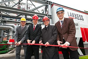 LANXESS inaugurates plant