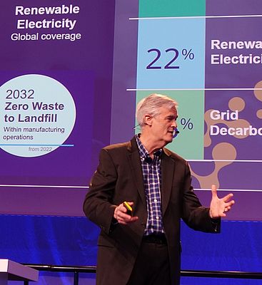 Emerson Chief Sustainability Officer Mike Train