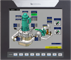 All-in-One PLC+HMI Vision1040 for Hydroelectric Turbines