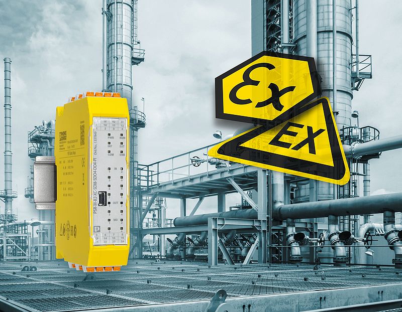 Safety Modules with an Operating Temperature Range of up to 70°C