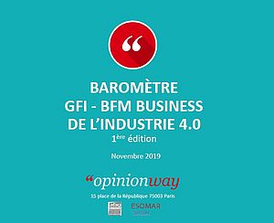 Premier baromètre Gfi-Opinionway-BFM Business sur l’Industrie 4.0