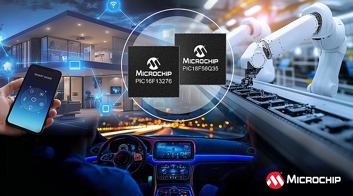 Microcontrôleurs avec logique programmable intégrée - Microchip Technology