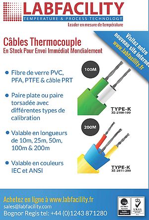 Câble thermocouple