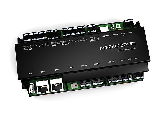 Le sysWORXX CTR-700 dispose de deux interfaces Ethernet