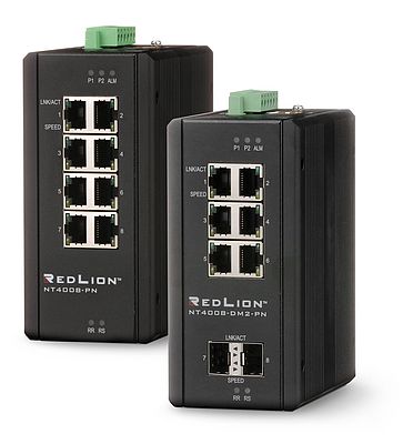 Switchs Ethernet industriel managés Gigabit 8 ports