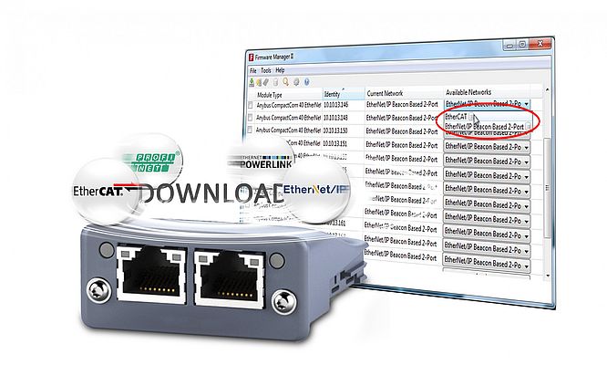 Solution Anybus CompactCom for Common Ethernet de HMS