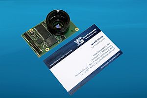 Système de vision compact: caméra intégrée sur sa carte contrôleur
