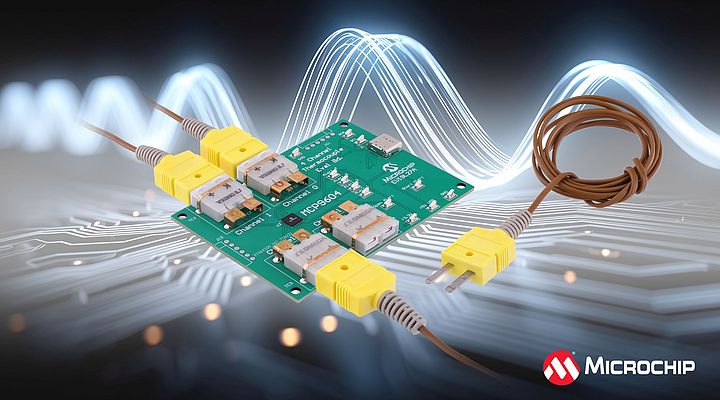 Carte d’évaluation MCP9604  - Microchip