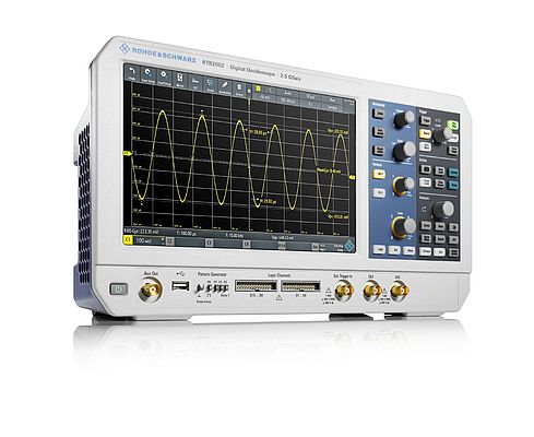 Les oscilloscope R&S RTB2000 intègrent un convertisseur analogique