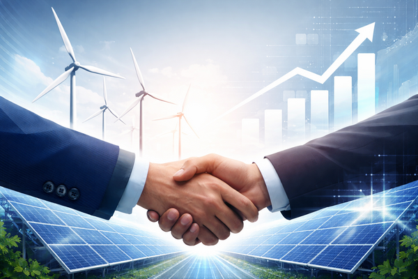 Le partenariat pour les énergies renouvelables en action - Image PEI France, générée par IA