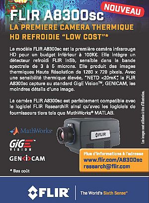 Caméra thermique refroidie A8300sc
